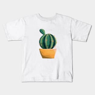 Cactus Plant Design Kids T-Shirt